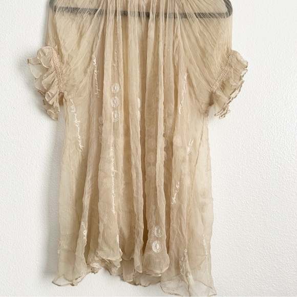 Free People Tulle Swing Top | Size Small - Picture 2 of 9